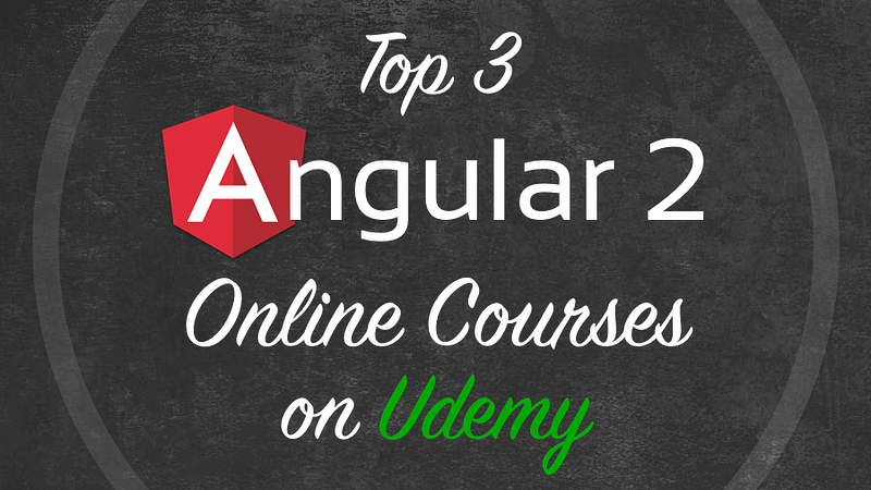 Top 3 #Angular 2 courses on @udemy: #angular2 #angularjs #webdev #javascript #frontend