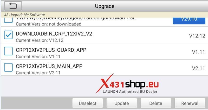 Solved LAUNCH CRP909 CRP919 Firmware Upgrade Error code1