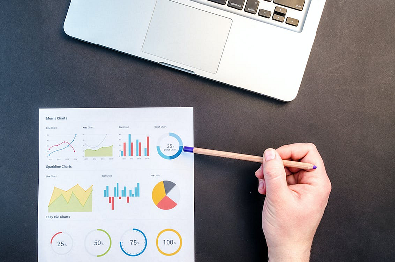 Reports and charts to visually present billable time