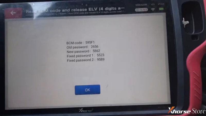 Xhorse Plus pad adds key ID46 for Nissan Navara