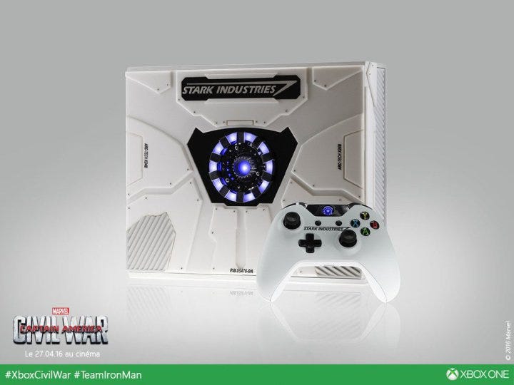 Xbox One Homem de Ferro #TeamIronMan