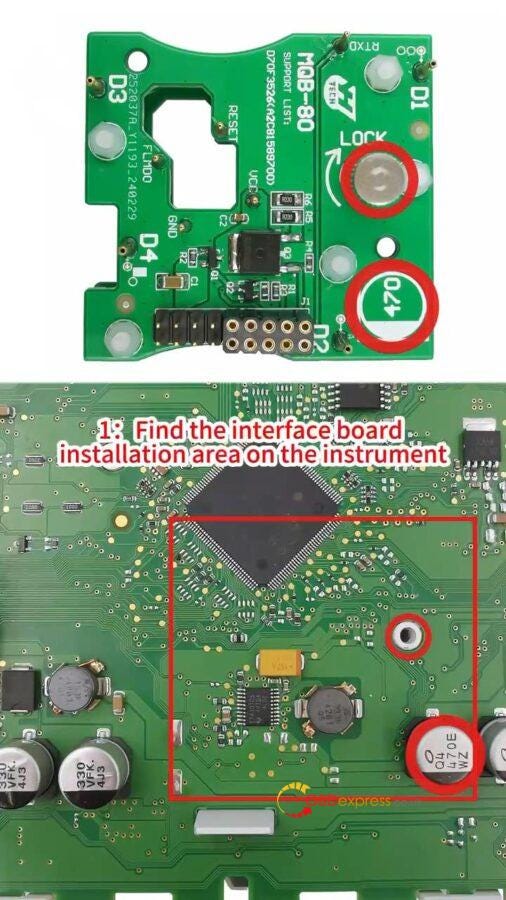 Yanhua ACDP Module 33 MQB-80 Thumb Screw-Fastened Installation Tutorial