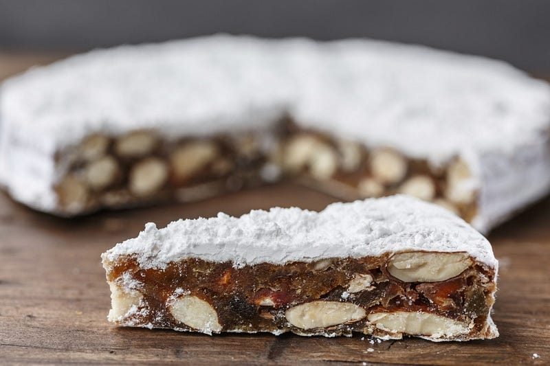 Panforte di Siena (Christmas cake from Italy)