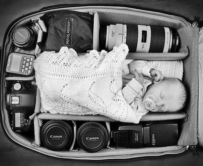 baby, camera, Camera bag, newborn, photography, cute, sweet, adorable, baby, kids, lovely, photographers, funny, pictures