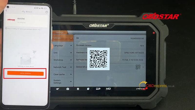 OBDSTAR APP のダウンロードとバインド手順ガイド