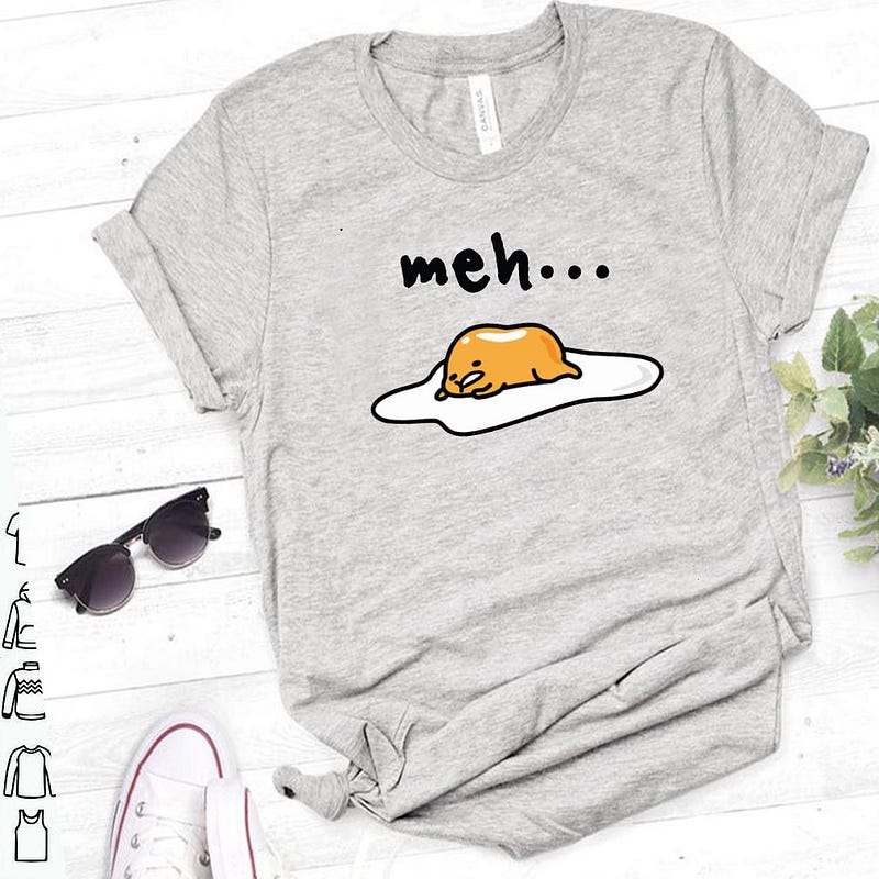 gudetama shirt urban outfitters