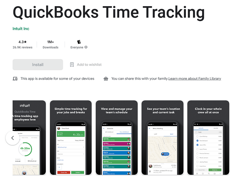 Quickbooks on Google Play Store