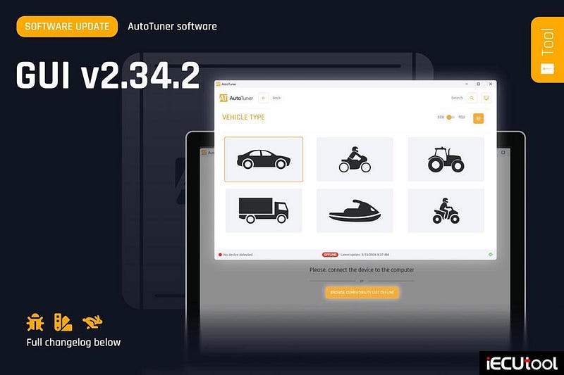 AutoTuner GUI 2.34.2 Adds New Offline Mode Feature