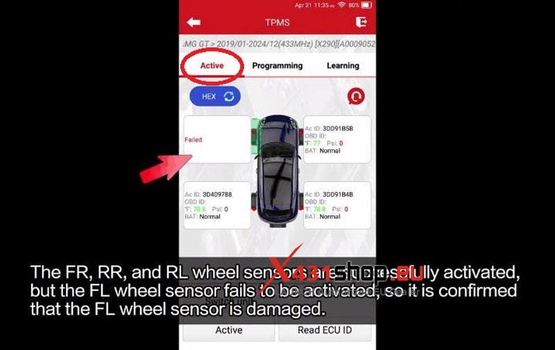 LAUNCH CRT5011 V2を使用してベンツAMG GTのTPMS故障を修理する方法