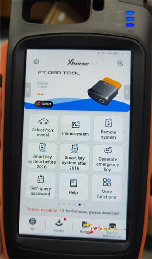 How to Use Xhorse FT-OBD Toyota Mini OBD Tool