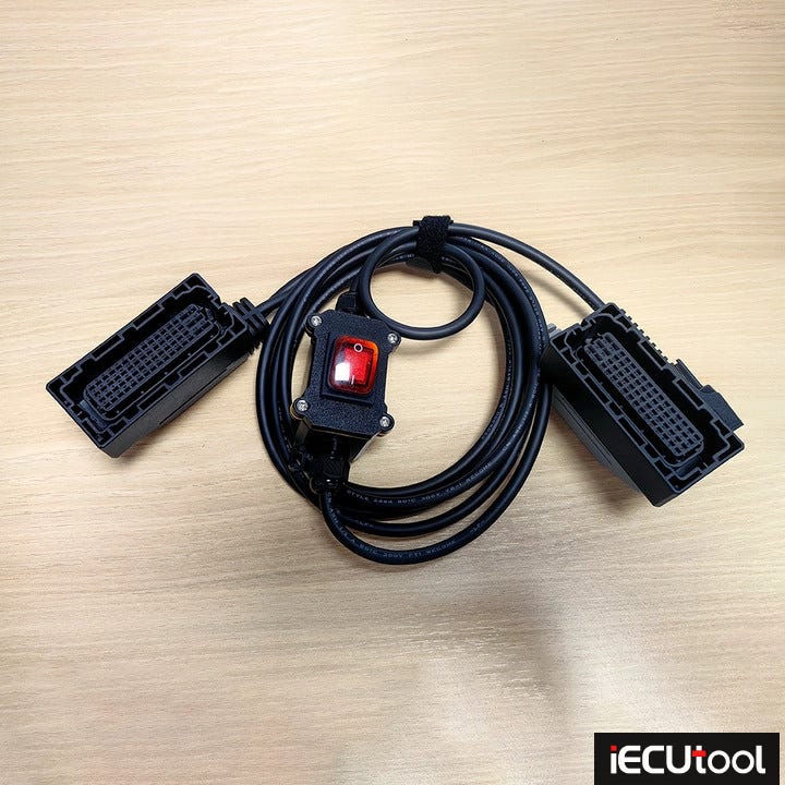How to Connect Volvo TRW EMS2.x Bench Cable with Foxflash