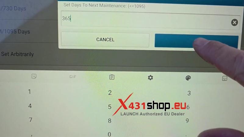 How to Reset Audi A5 Oil Service with LAUNCH X431 PAD7