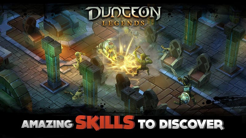 Dungeon Legends Android Hileli MOD APK - androidliyim