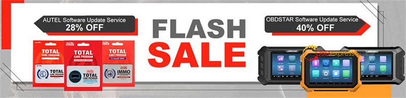 Foxflash Sale on Autel and More - obdexpress 2023.3 Promotion