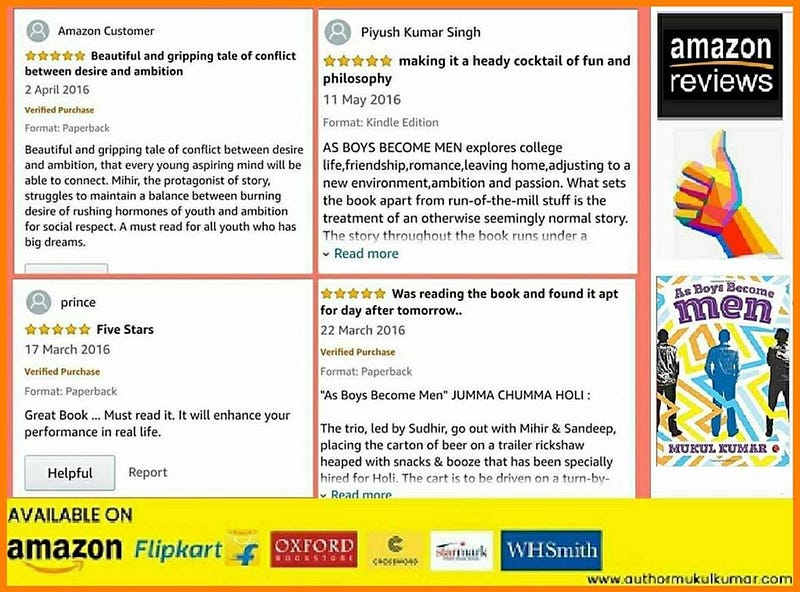 As Boys Become Men A Great Motivational Book Mukul Kumar Medium