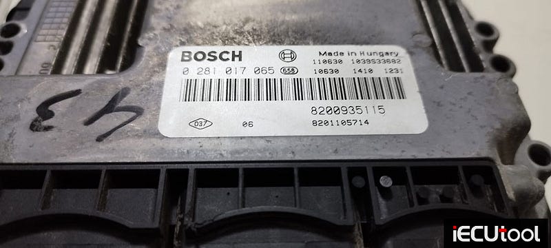 Foxflash Read and Write Renault EDC16C36 on Bench