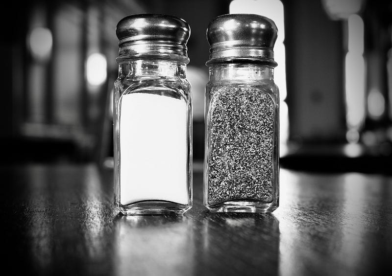 Salt and Pepper shakers