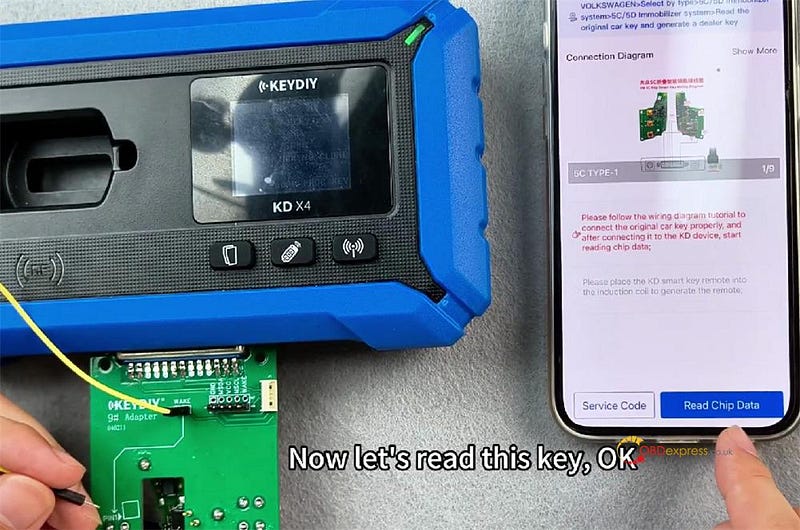 How to Modify Key ID by KEYDIY KD-X4 and FGB25 FGB08 Keys