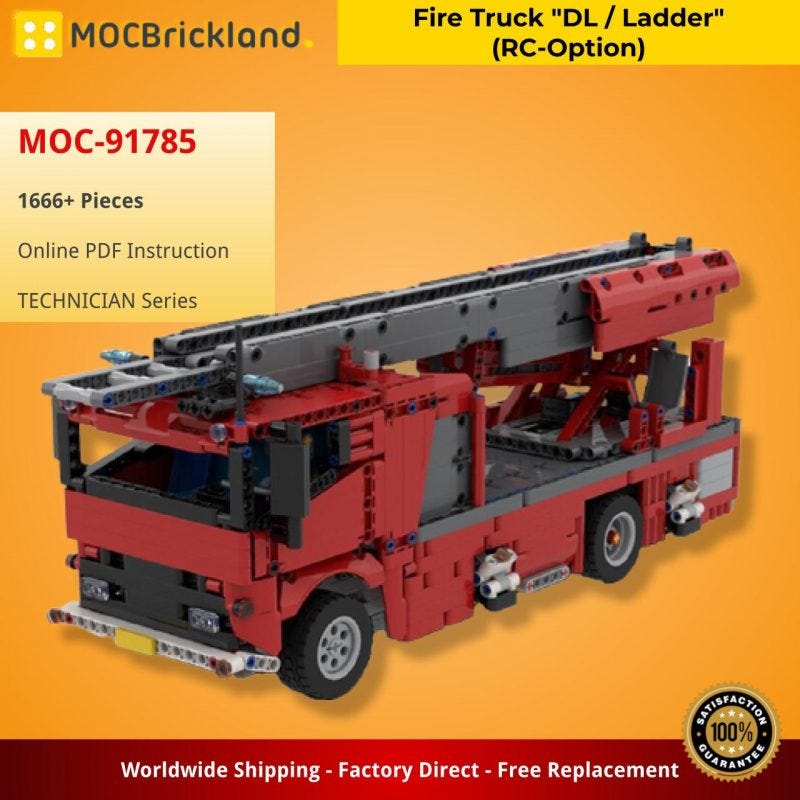 MOCBRICKLAND MOC-91785 Fire Truck 