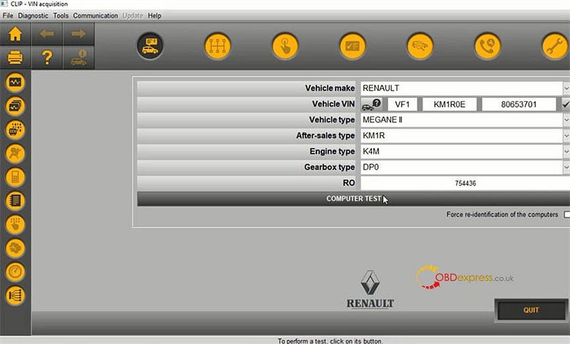 Godiag GD101 J2534 Passthru Interface Renault Software User Guide