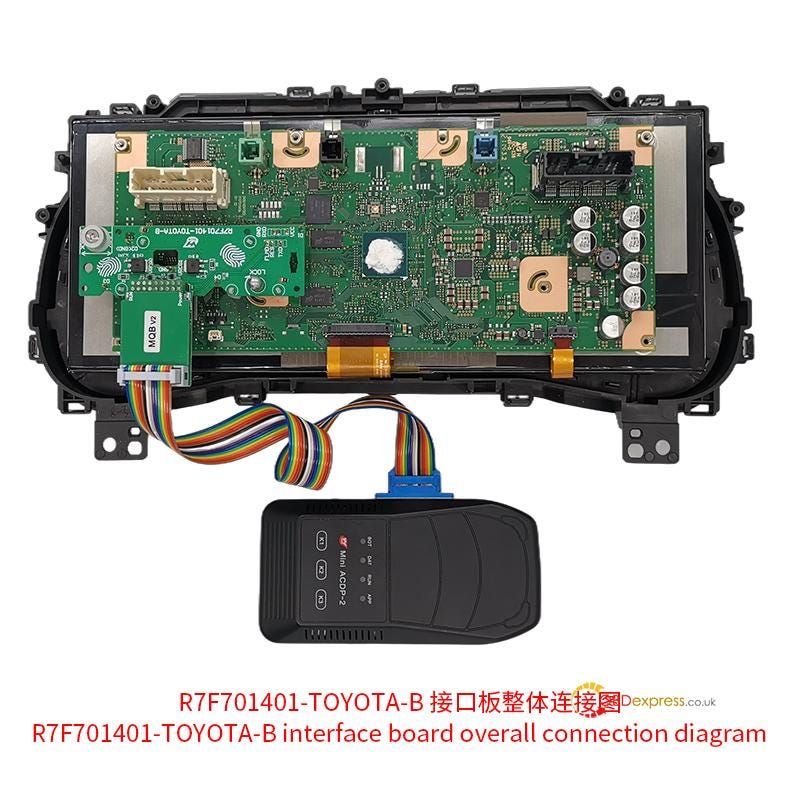 How to Choose Yanhua Interface Board for Toyota R7F701401