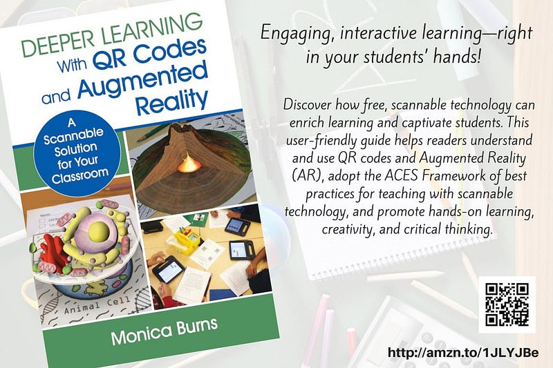Love/Hate #PokemonGO?
Check out my new book on #augmentedreality in edu!
#ScannableTech