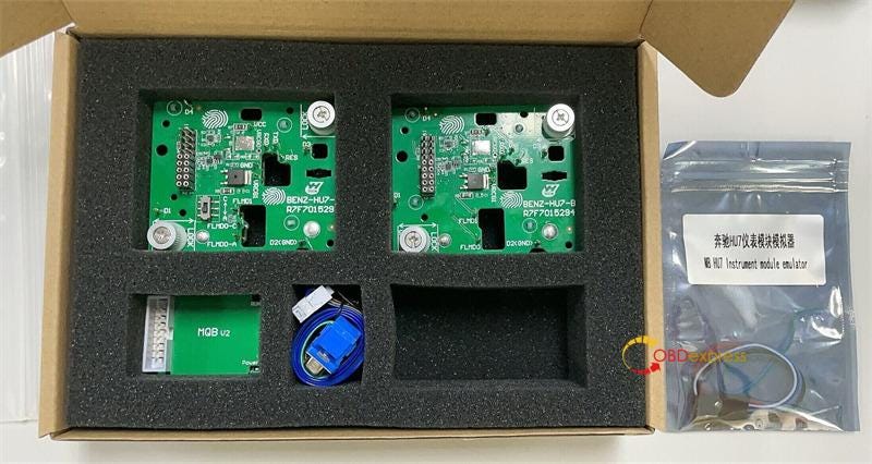 Yanhua Module 39 Installation Guide for Benz HU7 Instrument