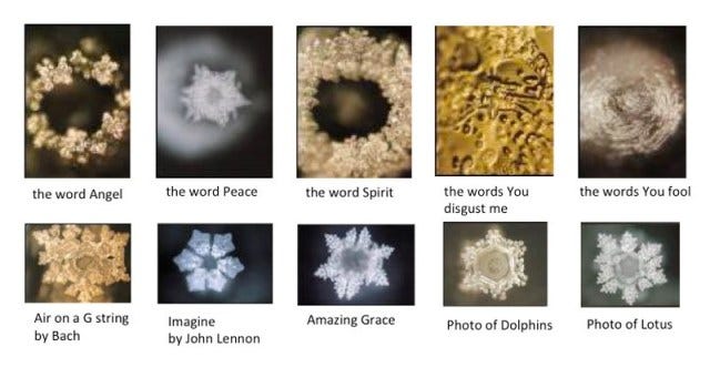 how to manifest what you want by using water.