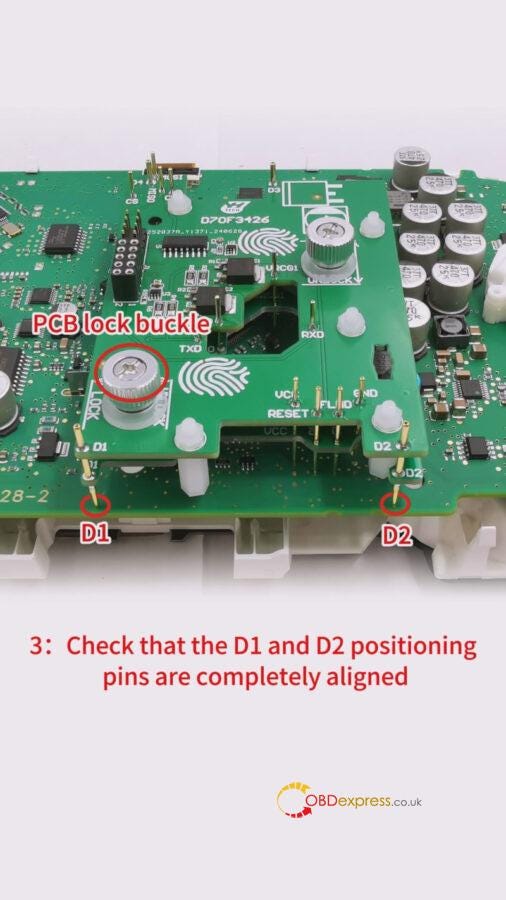 How to install the Yanhua ACDP Module 34 interface board