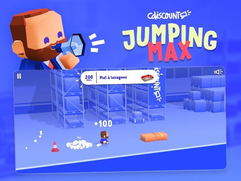 Cdiscount — Jumping Max
