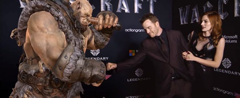 Warcraft in #AR isn't a Fully Fleshed Out Concept, But it is a Great Promotion For it :