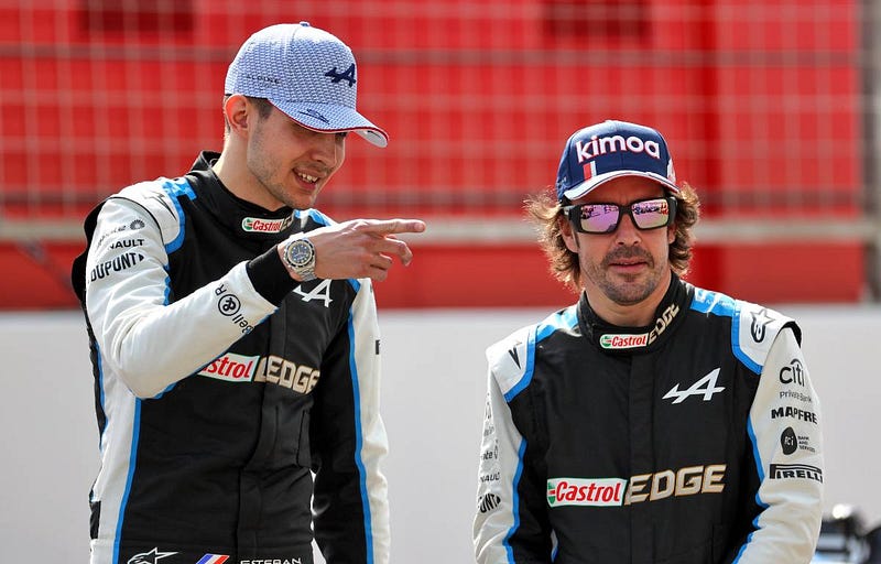Ocon e Alonso fizeram uma boa dupla pela Alpine 
