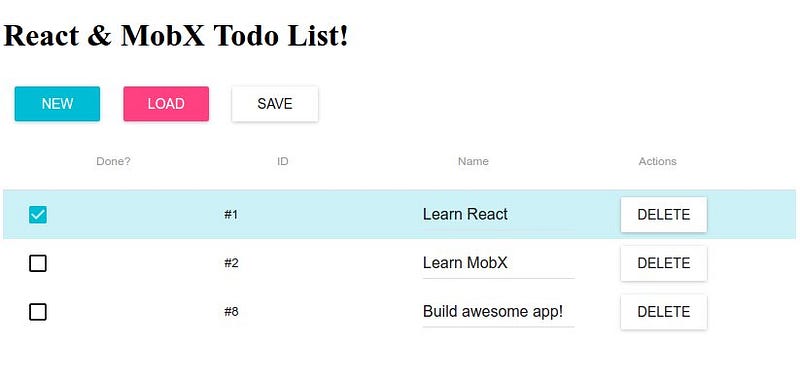 Building a #ReactJS & #MobX app with MVVM: