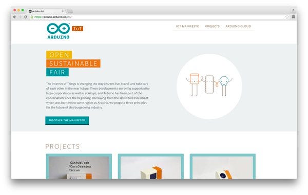 Discover Arduino #IoT and start tinkering with an open, sustainable, fair #IoT  #ArduinoD16