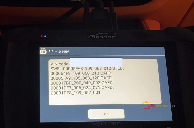 Lonsdor K518 Pro with LSD-BDC2 Adapter Add 2019 BMW Smart Key