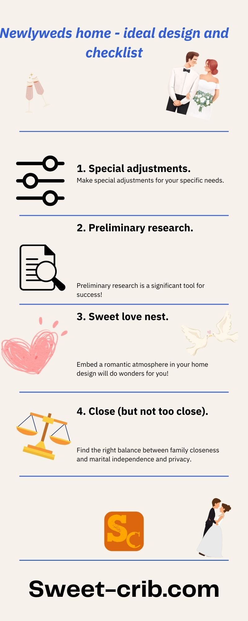 Household Items Checklist for Newlyweds