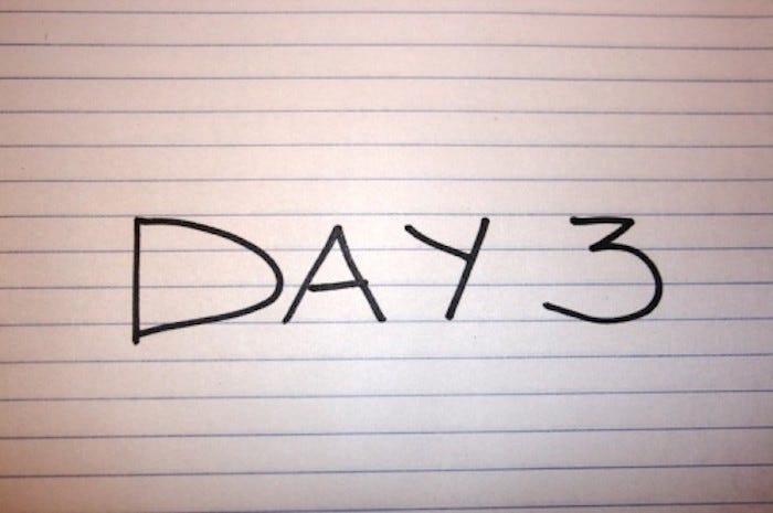 2021 Zero Draft Thirty September Challenge: Day 3