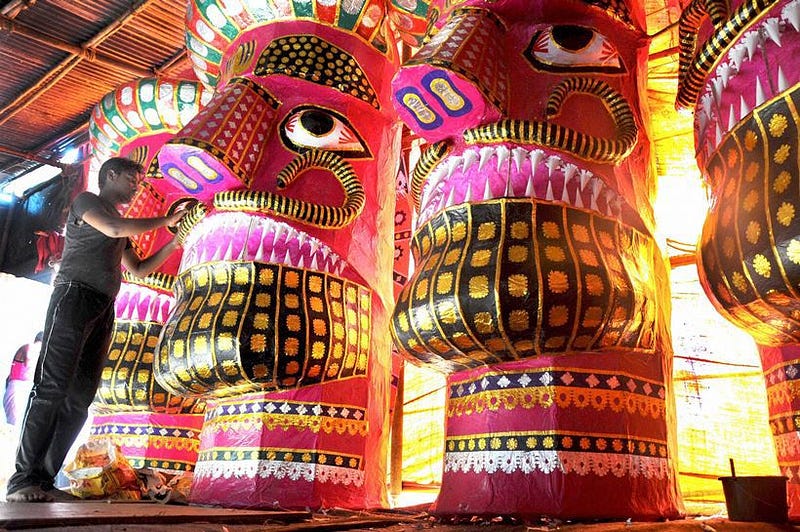 dussehra festival india photos