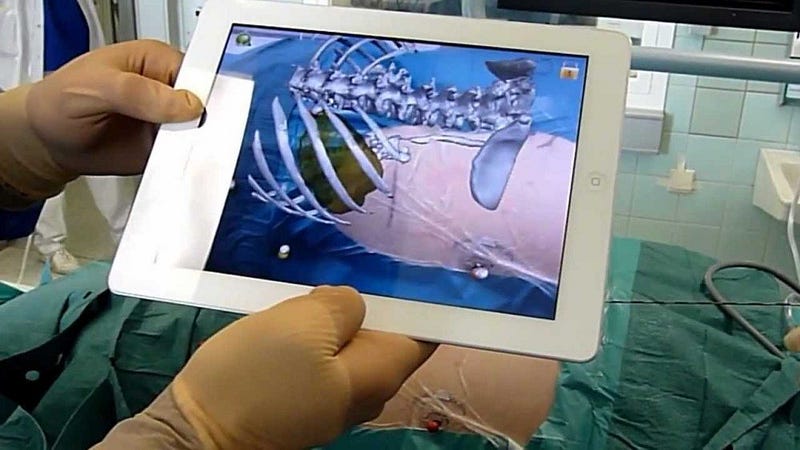 Augmented reality helps doctors prepare for operations. Read more! #digitalhealth