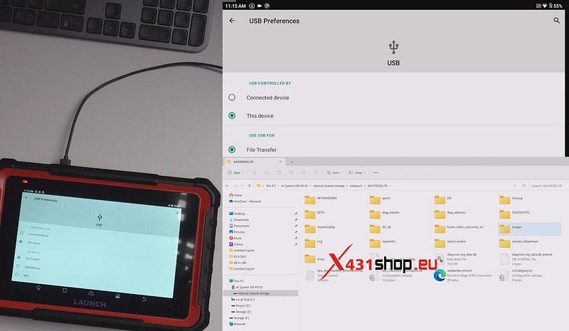 LAUNCH X431 Pro Elite DIY Setup and Connecting to PC
