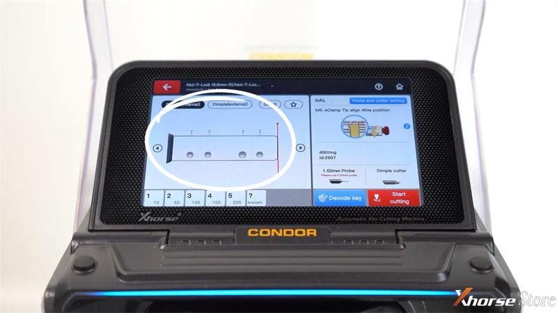 Xhorse Condor XC-Mini PlusIIカッティング家庭用キー