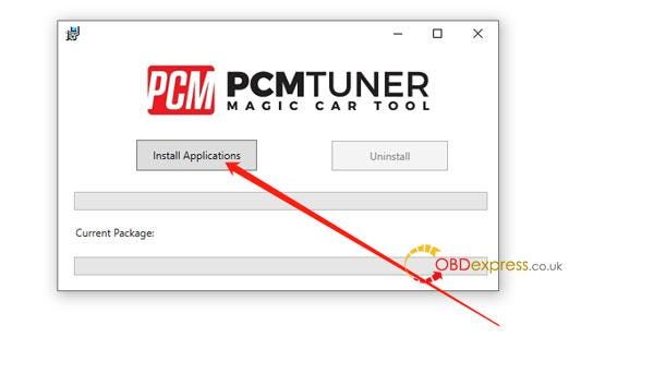 V1.21 PCMtuner software installation guide