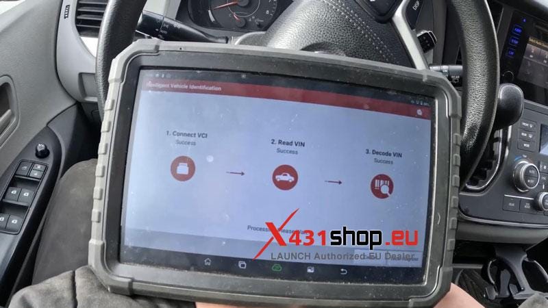LAUNCH X431 Pro3S+ Elite_Fix トヨタ シエナ クランク 始動不能