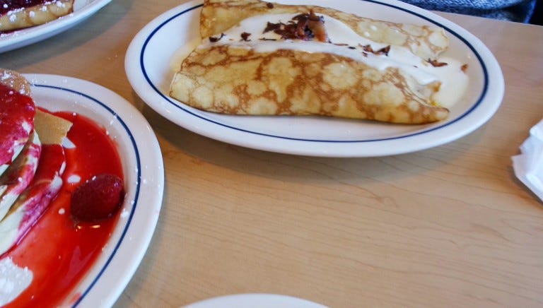Classic Breakfast Crepes