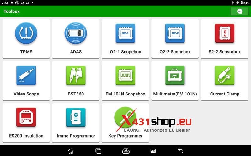 LAUNCH X431 PRO3S+ EV_Advanced Battery EV Tool