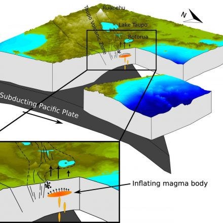 Scientists discover magma buildup under New Zealand town