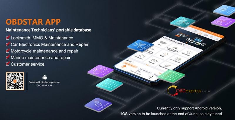 OBDSTAR APP Download and Binding Instruction Guide