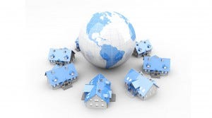 house foreign world globe property market investment buyer international