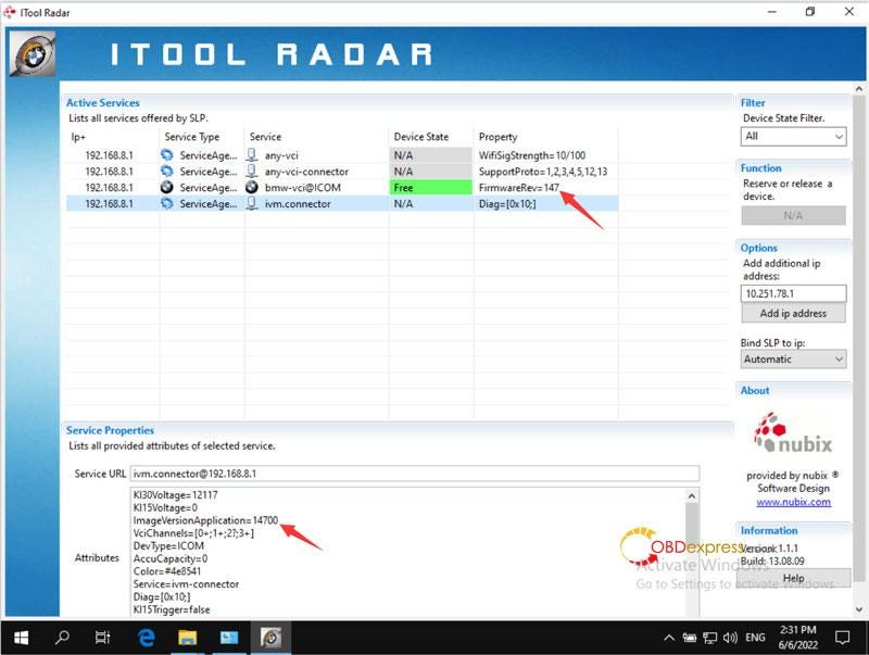 GODIAG V600-BM BMW ISTA+4.35.20ファームウェアアップデートの問題