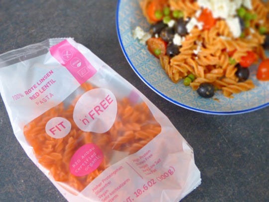 Rote Linsen Pasta glutenfree iherzfood Foodblog Köln